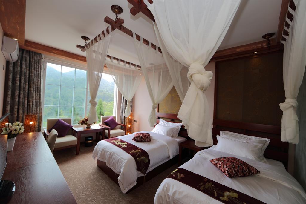 Panshan Tingquan Tuwo Holiday Resort Leshan Pokój zdjęcie